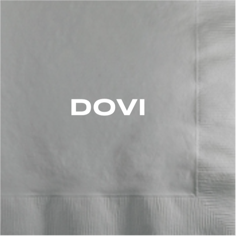 Wide Bold 3 Ply Cocktail Napkin