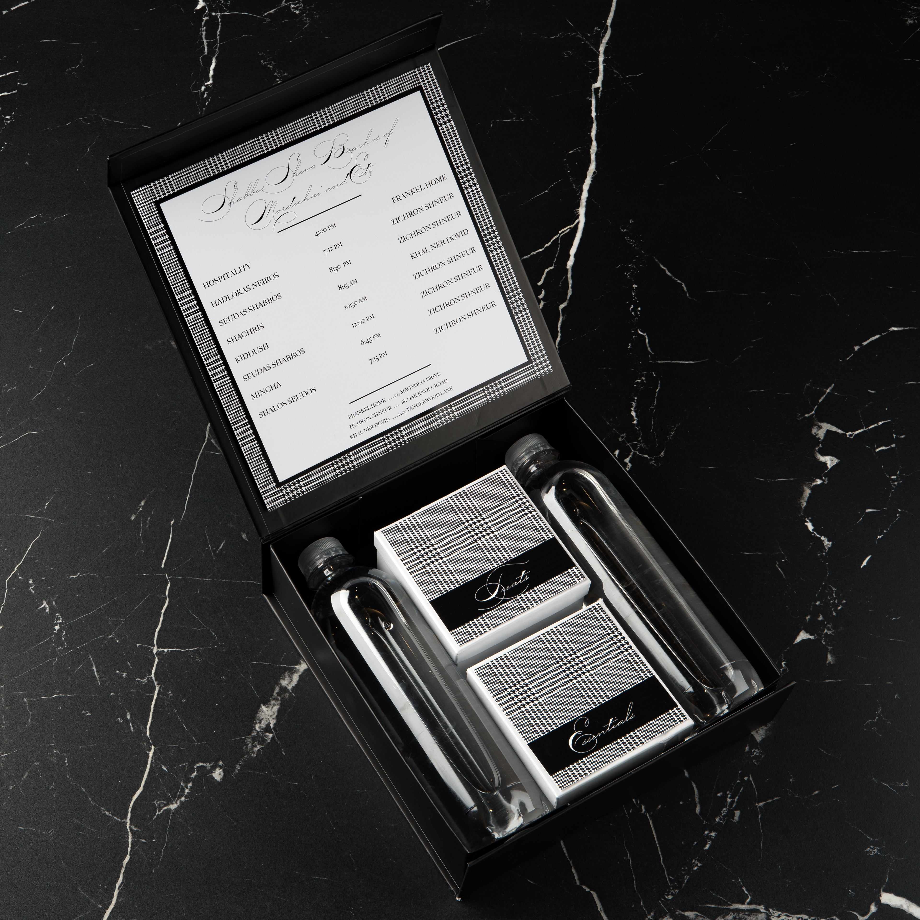 Black Magnetic Hostess Box