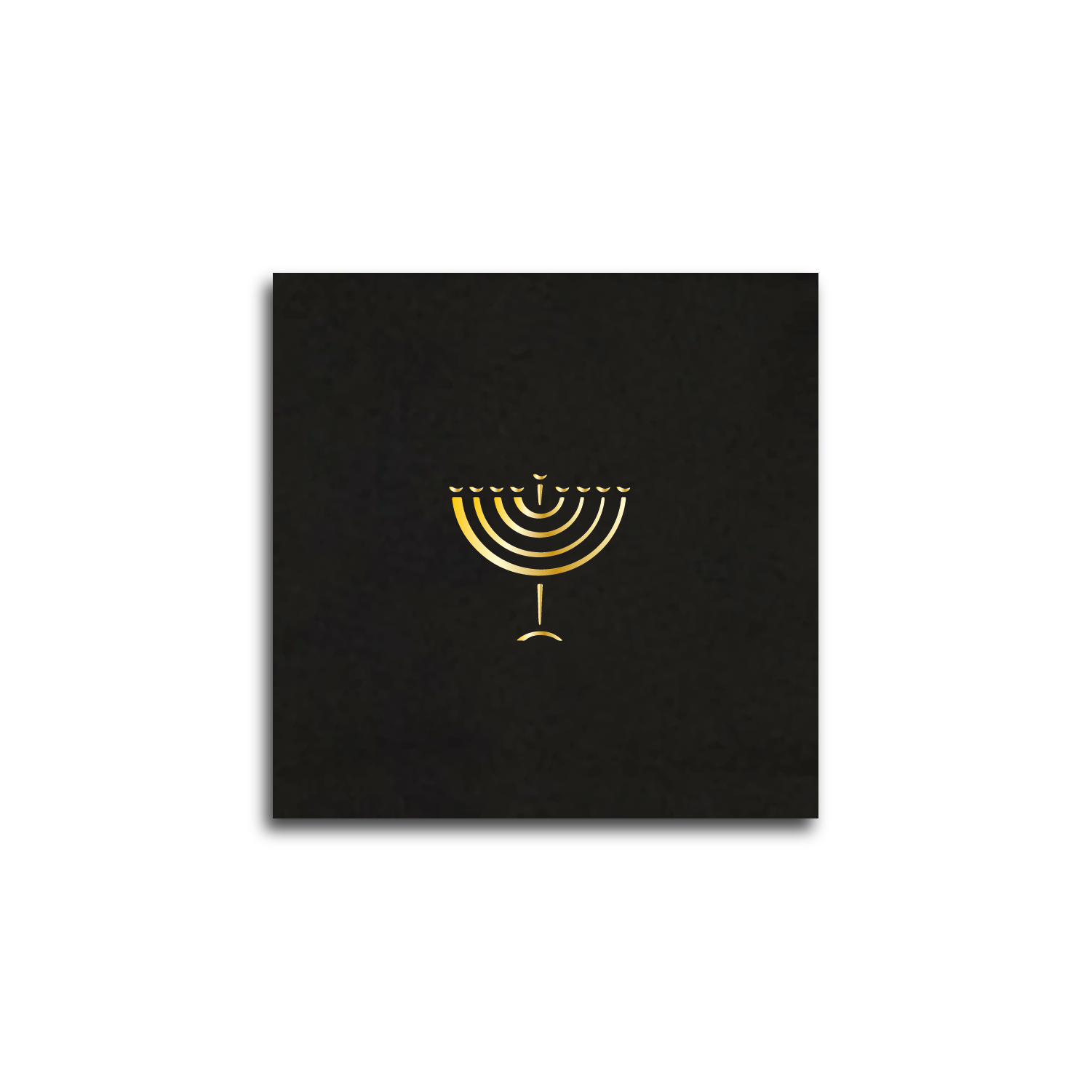 Menorah Motif Cocktail napkins