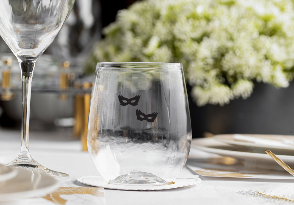 Mysterious Mask 16 oz. Goblets