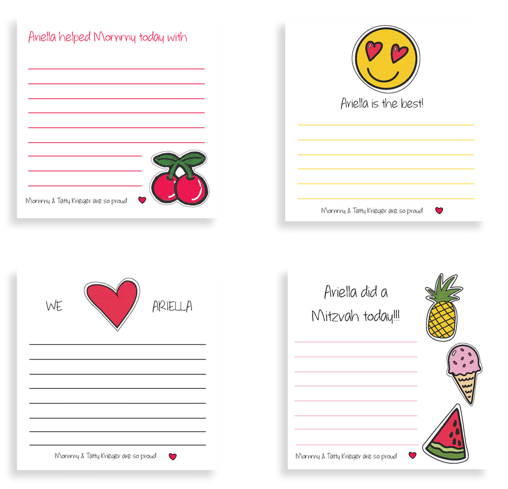 Girl's Mitzvah Notes