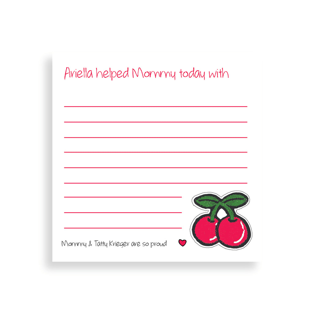 Girl's Mitzvah Notes