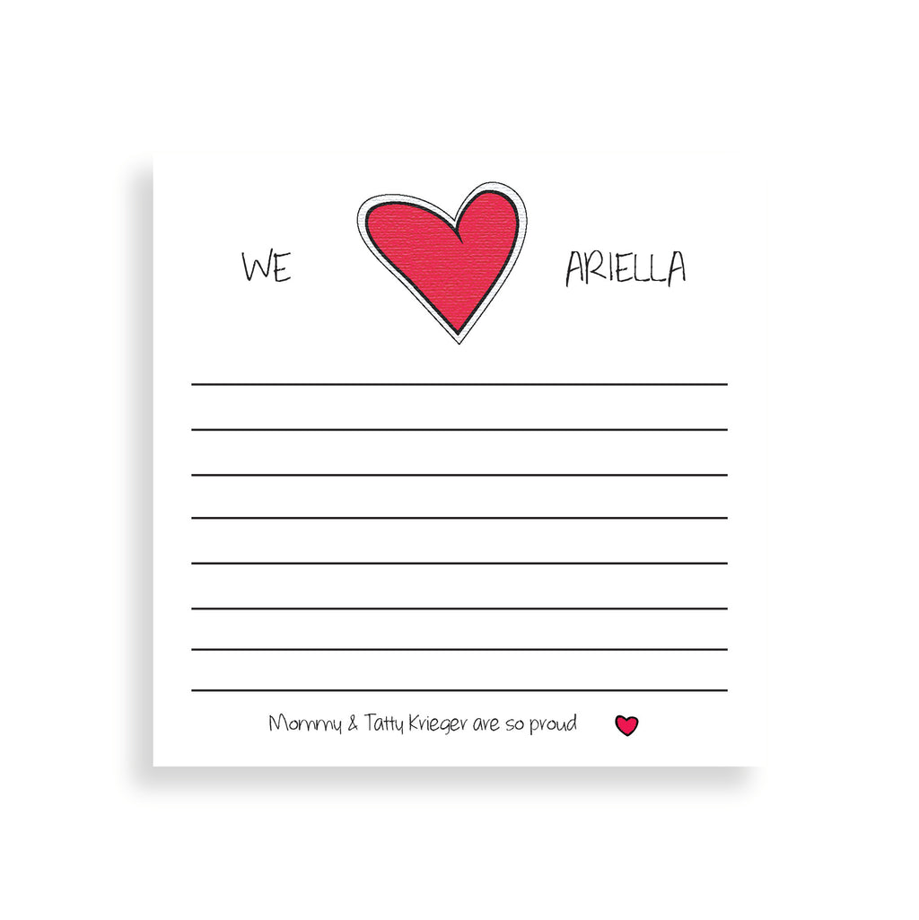 Girl's Mitzvah Notes